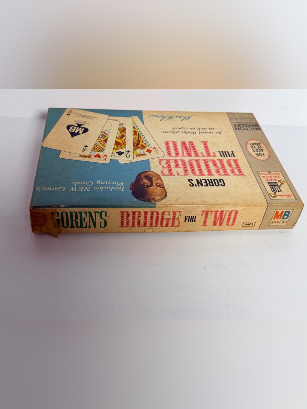 1964 Goren's Bridge for Two Card Board Game Milton Bradley Complete 4401 Vintage - Picture 2 of 5